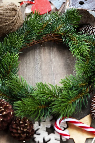 Christmas wreath — Zdjęcie stockowe