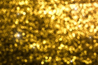 크리스마스 불빛의 원형 반사