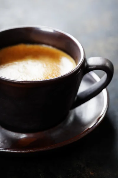 咖啡浓缩咖啡。咖啡杯 — 图库照片
