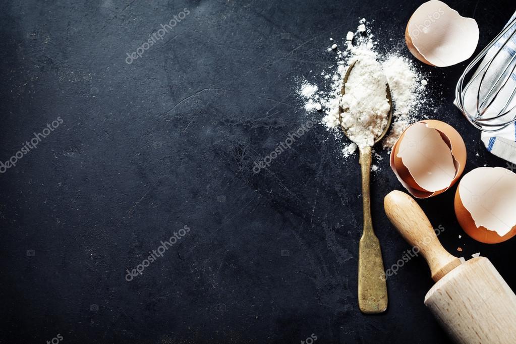 Baking background Stock Photo by ©klenova 57362911