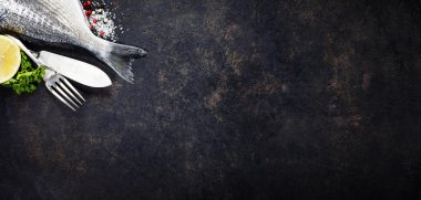 lezzetli taze balık