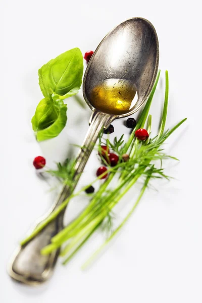 Herbs and spices selection — Stock Photo, Image