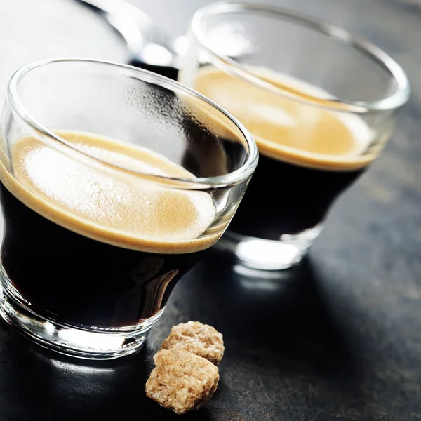 Cups of Espresso — Stock Photo, Image