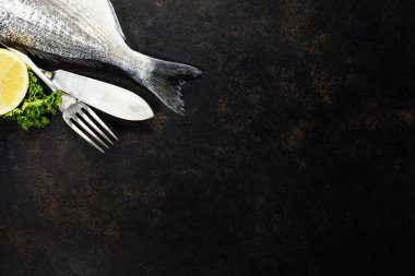 lezzetli taze balık