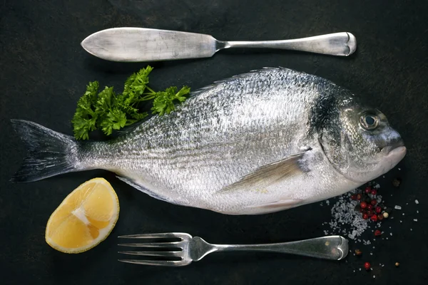 Köstlicher frischer Fisch — Stockfoto