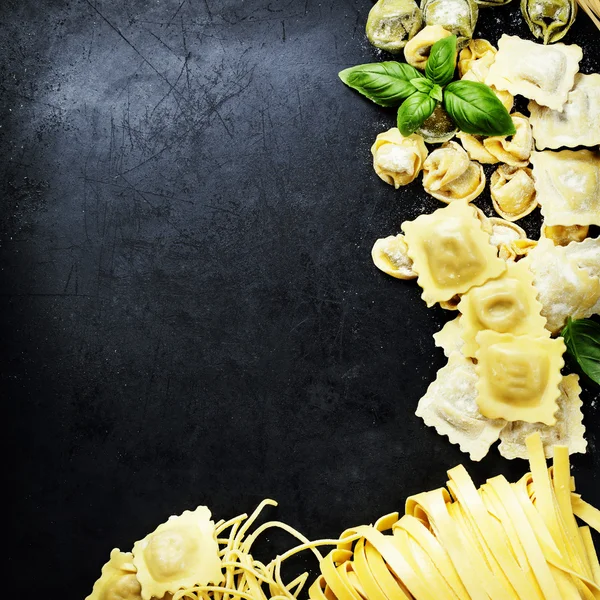 Verse Italiaanse pasta — Stockfoto