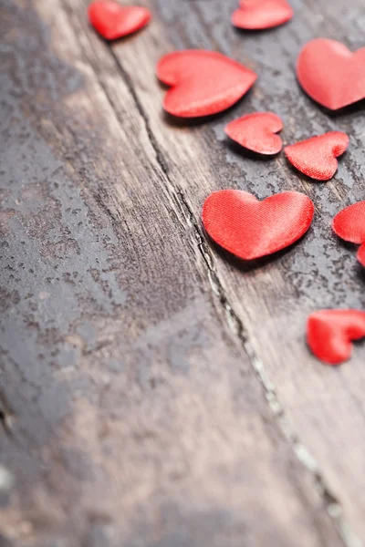 Valentines fond de fête avec des cœurs — Photo