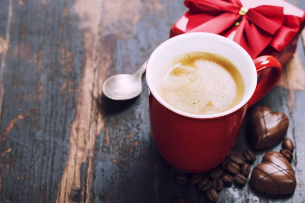 Caffè e cioccolato — Foto Stock