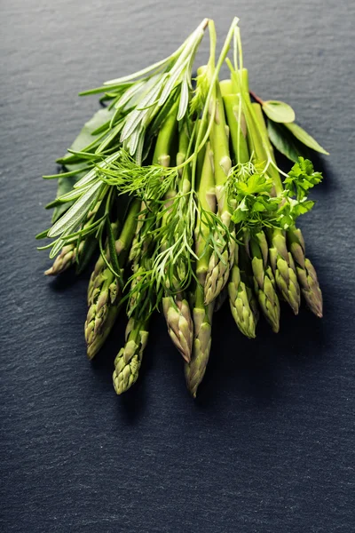 Bunch of fresh asparagus — Stock Photo, Image