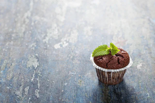 Muffins de chocolate — Fotografia de Stock