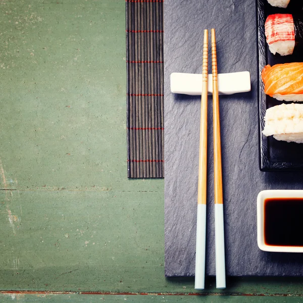 Aziatisch eten achtergrond — Stockfoto