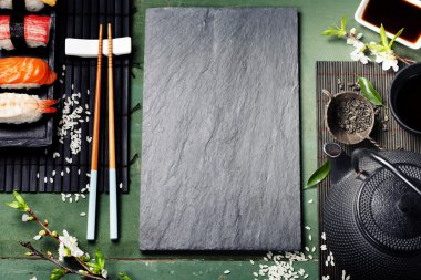 Asya gıda arka plan