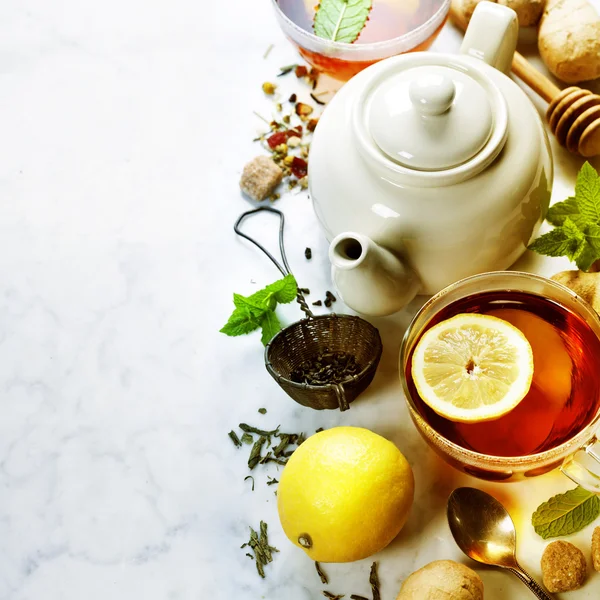 Tea composition — Stock Photo, Image