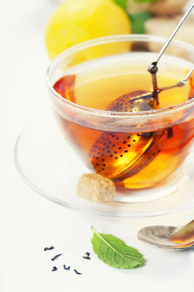 Composición del té — Foto de Stock