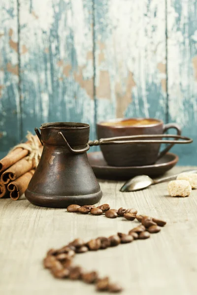 Kaffe sammansättning — Stockfoto