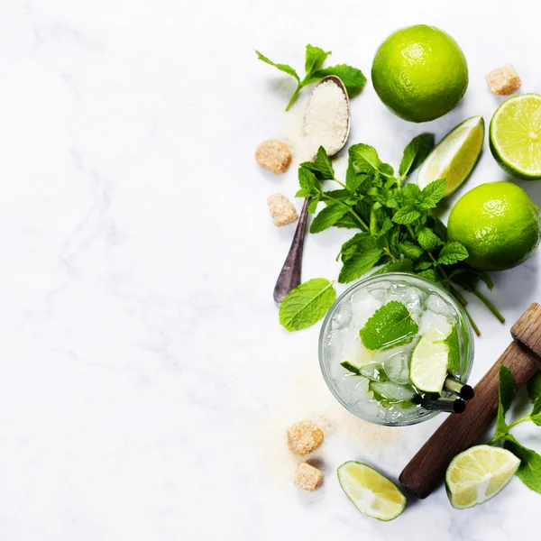 Frischer Mojito-Drink — Stockfoto