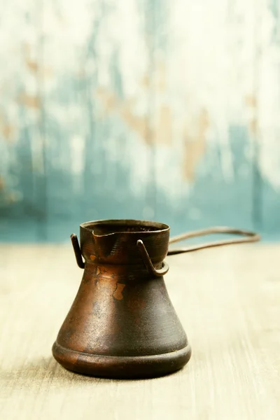 Старий кави чайник — стокове фото