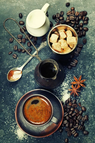 Kaffeezusammensetzung — Stockfoto