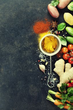 otlar ve baharatlar seçimi