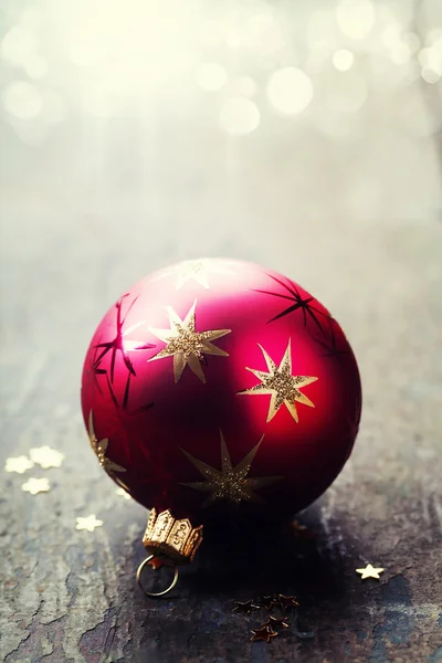 Karácsonyi összetétele a sötét háttér — Stock Fotó