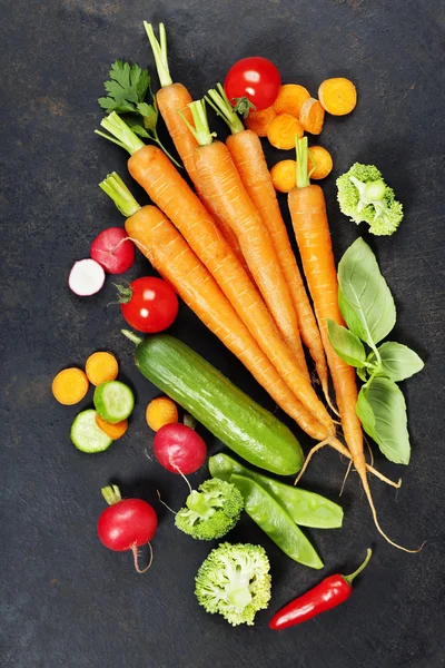 Frisches Bio-Gemüse — Stockfoto