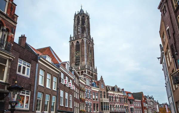 Gammal europeisk kyrka. Utrecht - Nederländerna. — Stockfoto