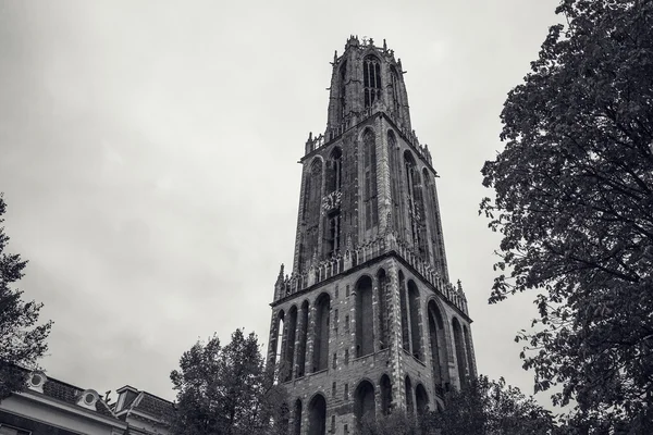 Ancient European church. Utrecht - Holland. — Stock Photo, Image