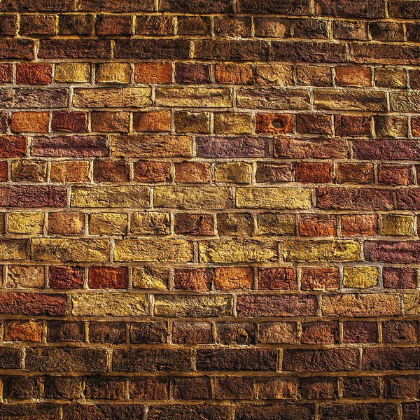 Het patroon van de stenen muur van het antieke baksteen. Foto-achterwand. — Stockfoto