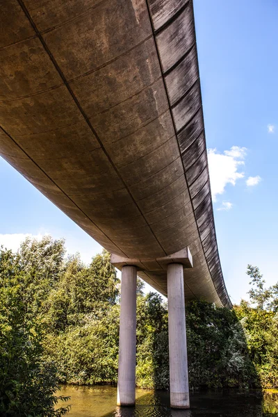 Eisenbahn oder Gleise für den Zugverkehr. — Stockfoto