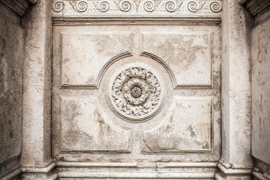 Antik taş arka plan yakın çekim.