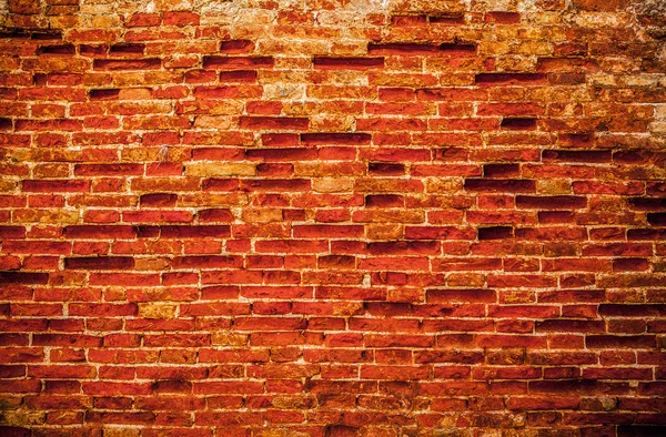 Ancient brick wall as background. — Stock Photo, Image