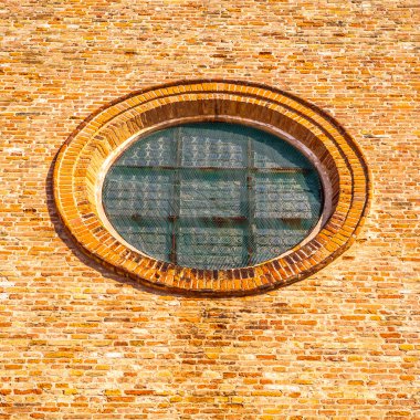 Eski İtalyan geleneksel pencere.