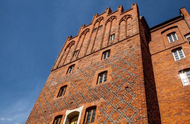 Gotik şehir Bramah Olsztyn