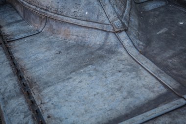 Arkaplan olarak metal dokusu