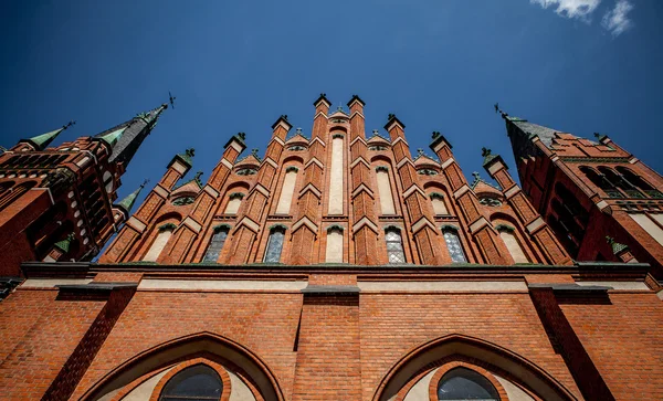 Iglesia Católica de los Santos. Anna en Olsztyn — Foto de Stock