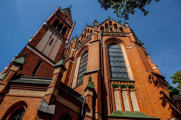 Iglesia Católica de los Santos. Anna en Olsztyn — Foto de Stock