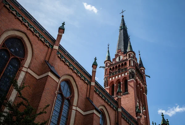 Католицька Церква церківцю Анна в місті Ольштин — стокове фото