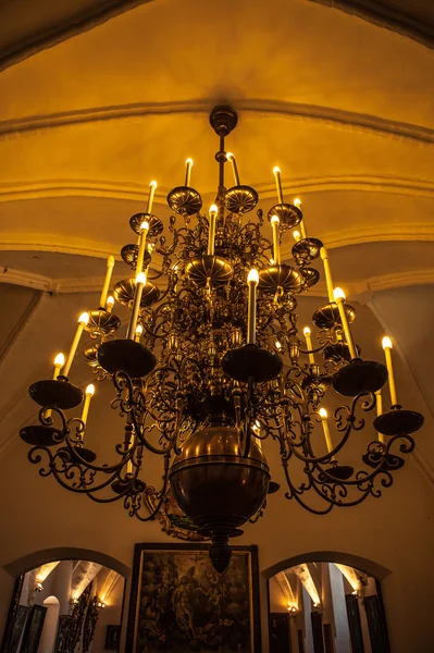 Stylish antique chandelier — Stock Photo, Image