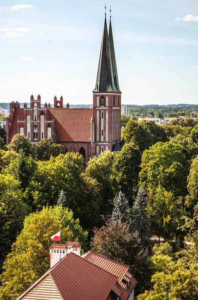 Sts. katolikus egyház Anna-Olsztyn — Stock Fotó