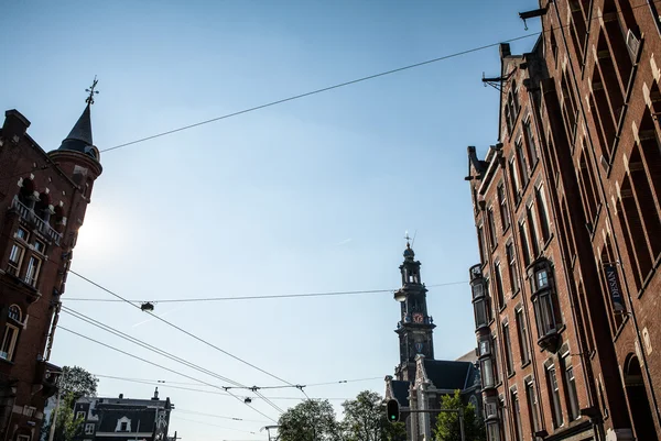 Kostel v Amsterdamu, Nizozemí — Stock fotografie