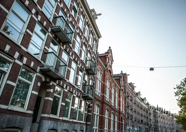 Amsterdam typical architecture — Stock Photo, Image