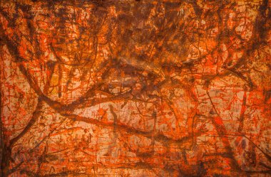 paslı metal arka plan