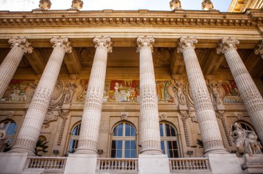 famous Grand Palais in Paris clipart