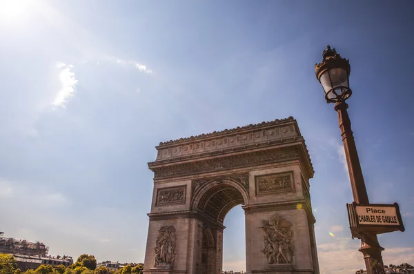 Híres Arc de Triumph — Stock Fotó