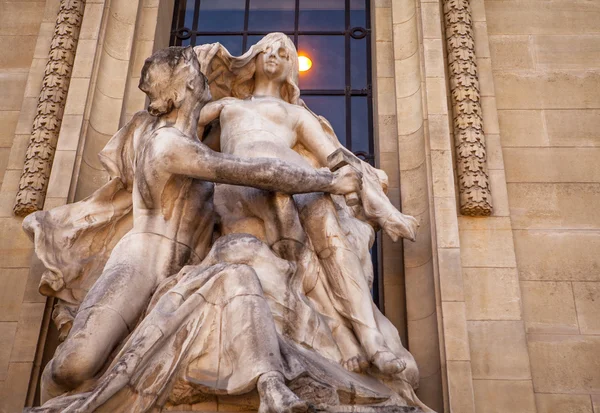 Slavné Grand Palais v Paříži — Stock fotografie