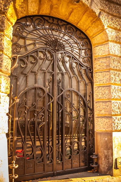 Antique palace door. — Stock Photo, Image