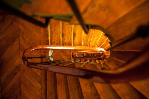 Escalier en colimaçon antique — Photo