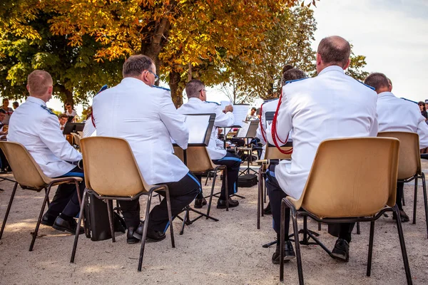 Prestaties van orkest in Parijs — Stockfoto