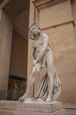 Heykel hall Louvre Müzesi, Paris