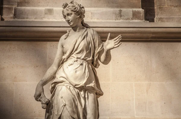 Salle de sculpture du musée du Louvre, Paris — Photo